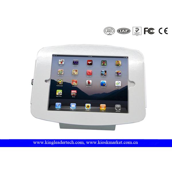 Quality Cold Rolled Steel Ipad Kiosk Enclosure For Ipad Mini With Wall Mount & Desktop Locking for sale
