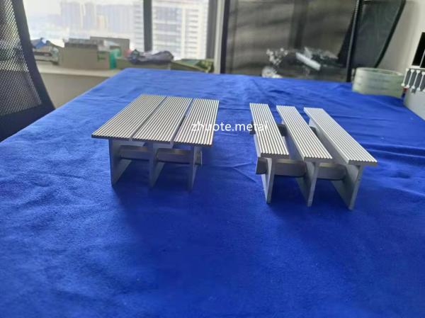 Swaged T6063 Aluminum Bar Grating Safety Powder Coating Forged For Louvre