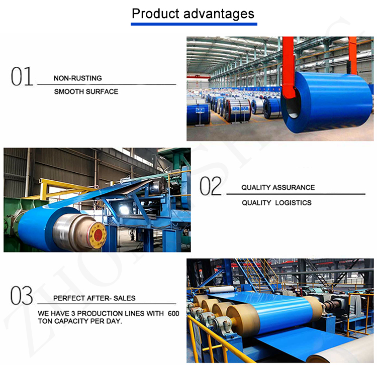Wood Grain Pre-Painted PPGI Steel Coil with Galvanized Coated Surface and Z30-Z40 Coating