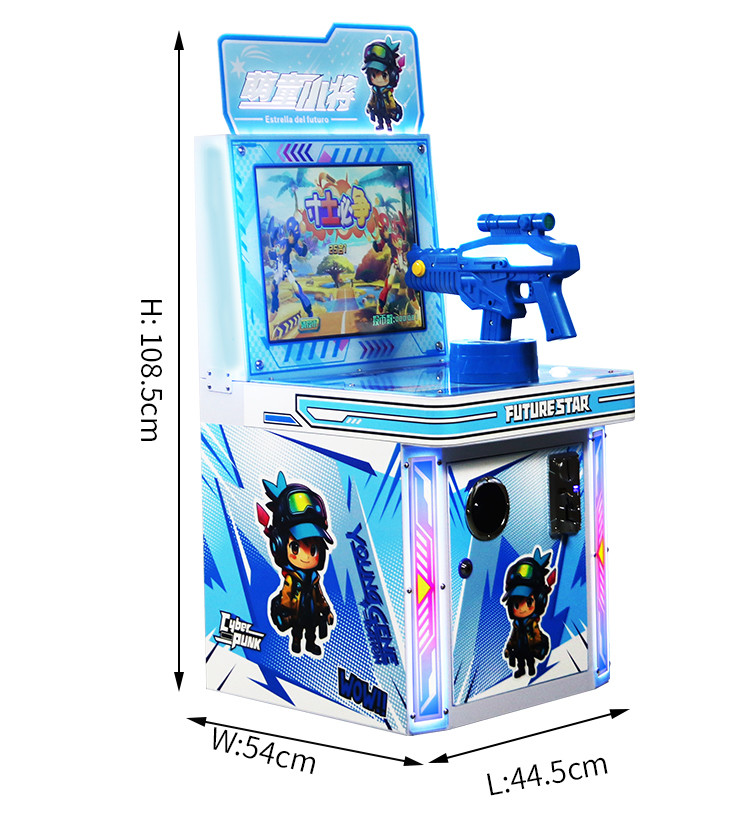 Kids Single Player Defeat Monster Enemy Land Battle Game Street Fighting Coin-Operated Game Machine