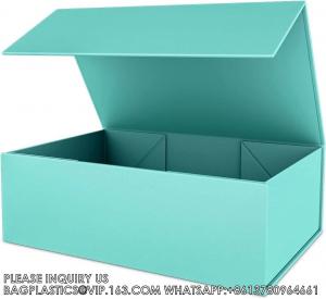 China Promotional Package, Flap Lid Packaging Cardboard Bespoke Custom Folding Boxes Magnetic Closure Gift Box on sale