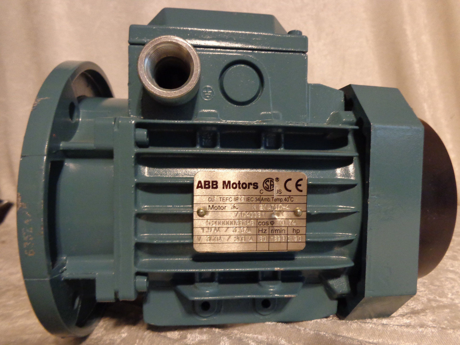 3HAC10555-1 SERVO MOTOR 4 AND 6 AXIS FLANGE MOUNT DUAL WIRE CONNECTION