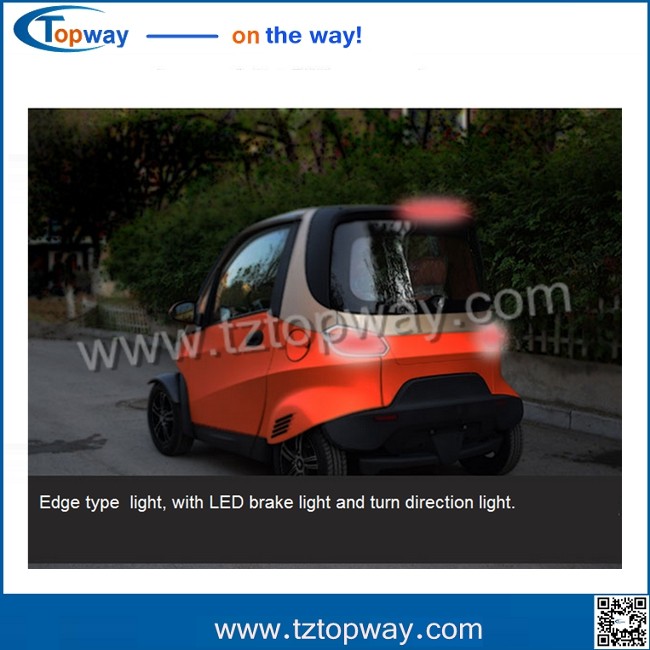 driving speed 55km/h export to Korea four wheel 4kw motor electric vehicle car
