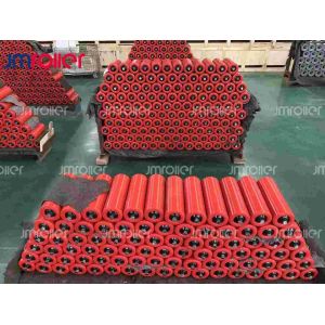  Customizable Shaft Diameter Carrying Roller For Long Lasting Conveyor Conveyor Diameter 50-219 Mm Manufactures
