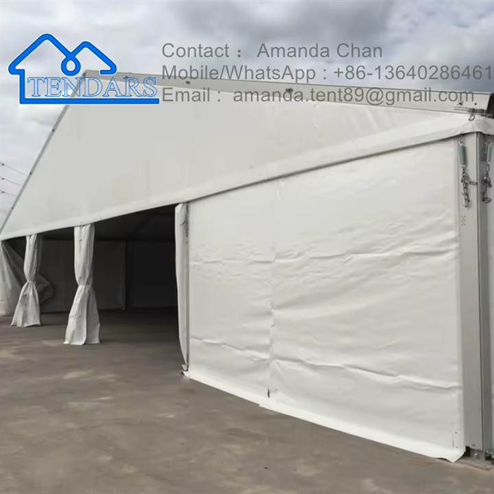 Big Customized Warehouse A-Frame Temporary Structure Industrial Storage Tent