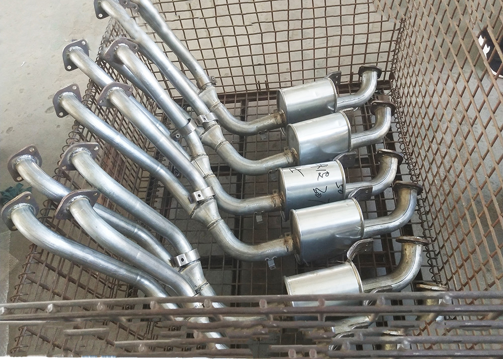 Oval Aftermarket Ss409 Universal Exhaust Muffler Assembly