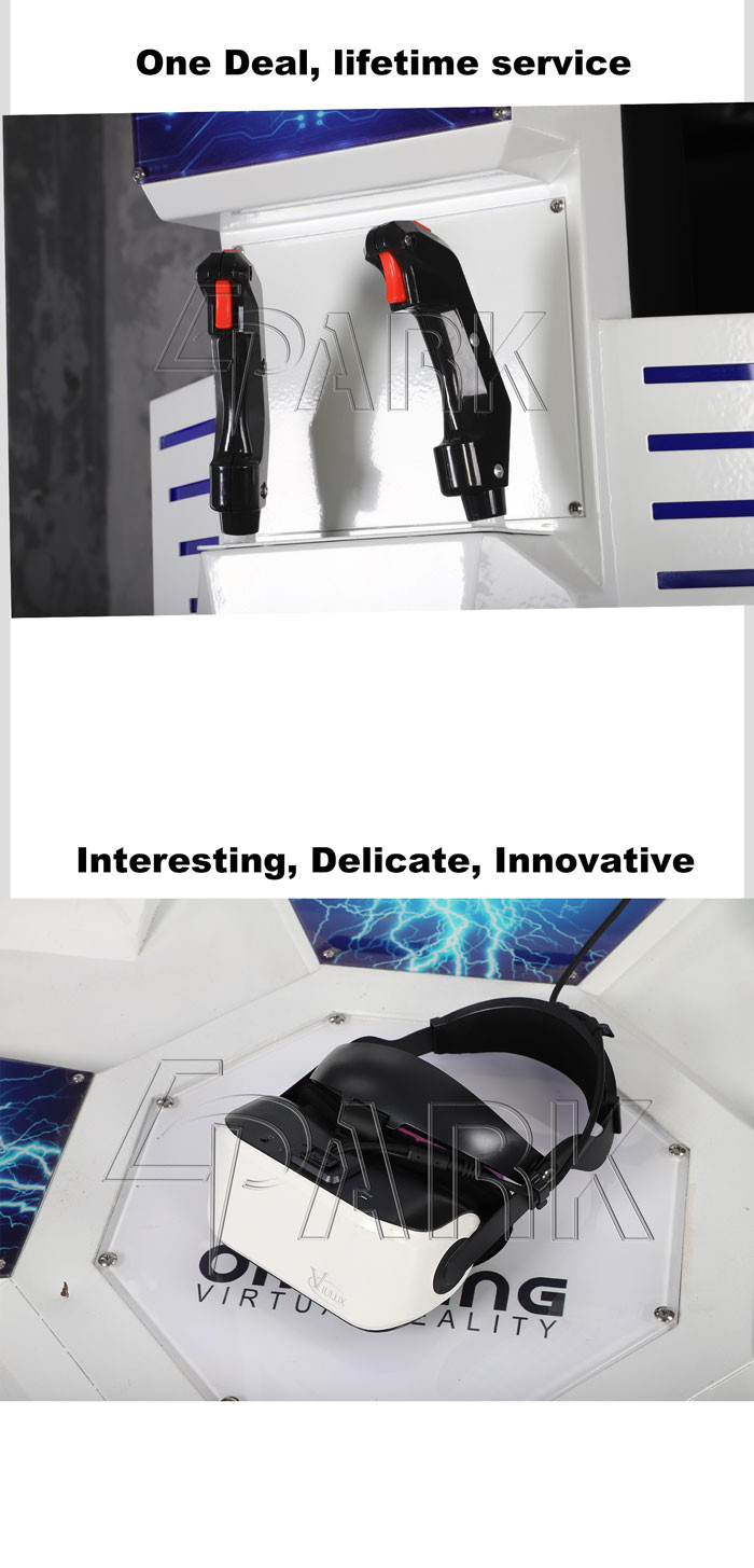 9D VR rocket flying simulator EPARK shopping arcade entertainment carnival game fun machine