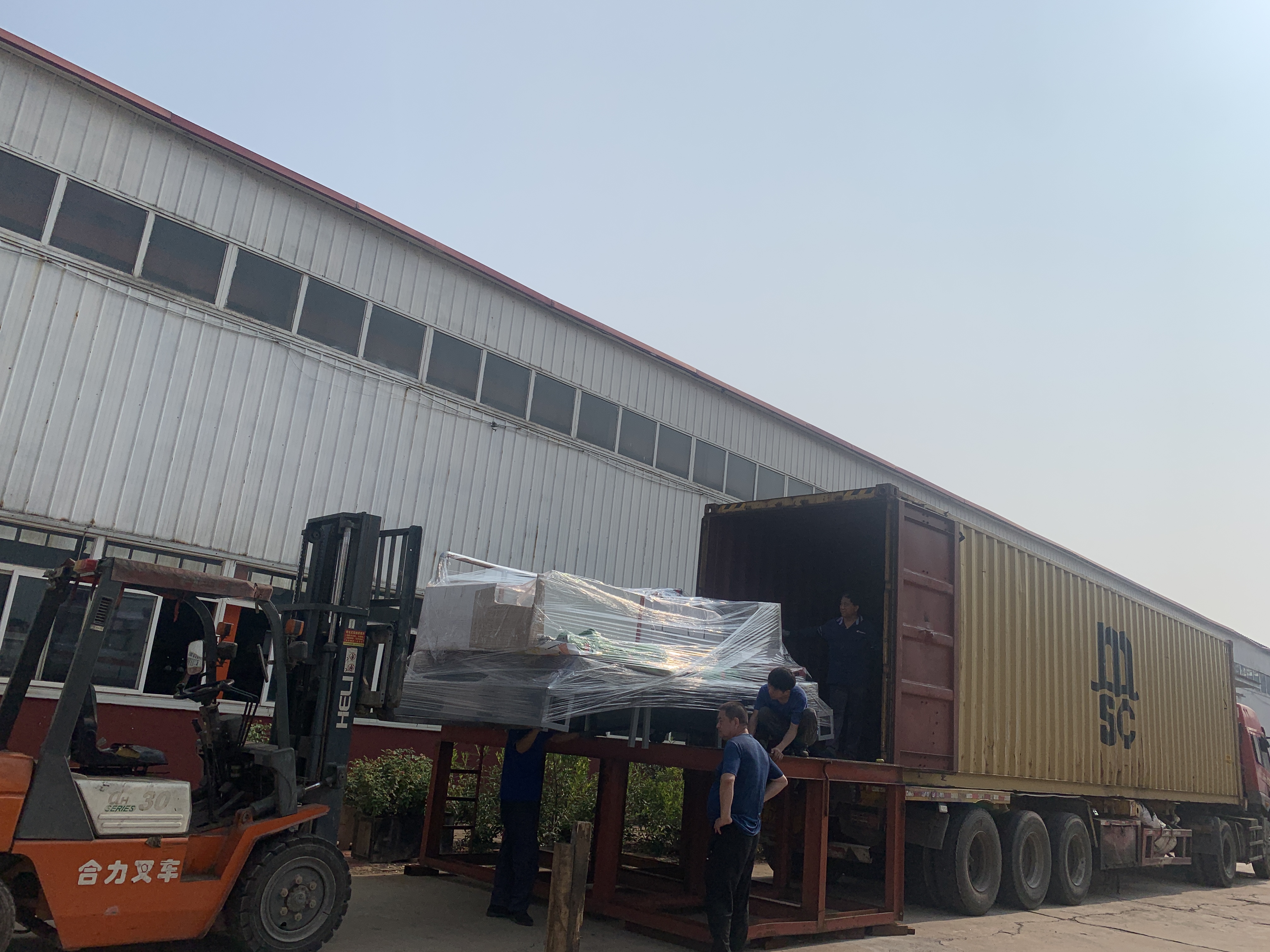 Automatic 3ply Corrugated Cardboard Production Line with Electric Driven Type