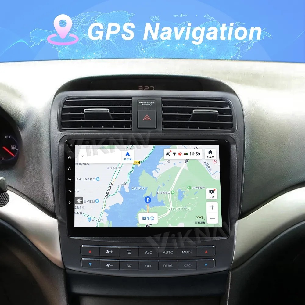 10.1 Inch Touch Screen Car radio For 2003-2012 Acura TSX Navigation Multimedia DVD Player Android Wireless Carplay