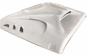 Engine hood cover for Jeep Wrangler JK 2007+ vented hood bonnet for Jeep JK 2017