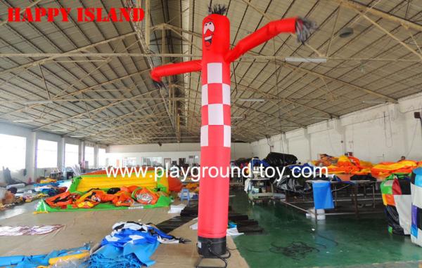 Red PVC Or Oxford Cloth Indoor Inflatable Bouncer Inflatable Doll For Holiday