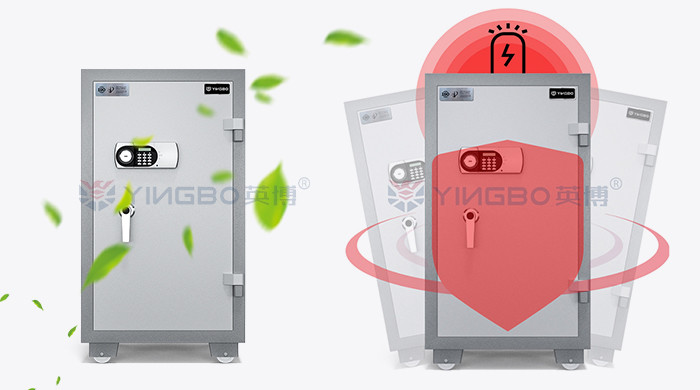 Electronic Digital Lock Fireproof Safe Box Fireproof Rating 120mins YB/FH-108