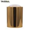 Buy cheap Screw Down Disc Top Cap 20mm Round Gold Aluminum Plastic Disc Cap from wholesalers
