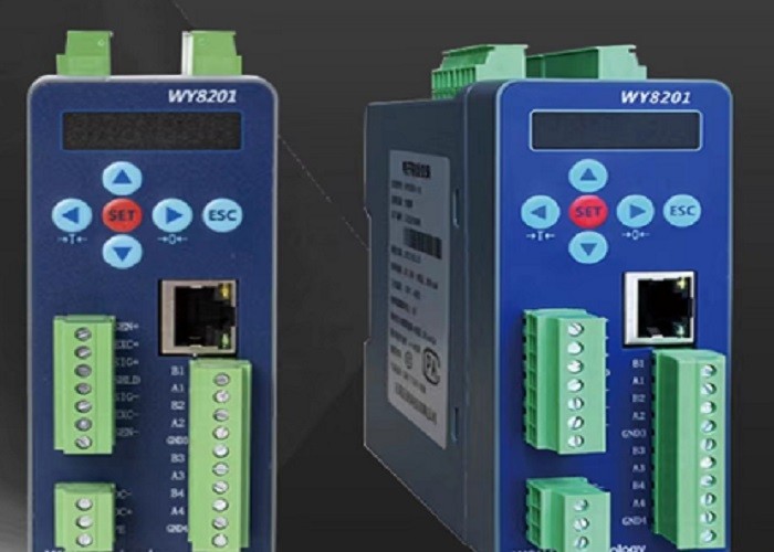  WY8201 Blue Weighing Controller For Wheat Weighing Batching IP65 With A/D Chip DC24V 18-36V Manufactures
