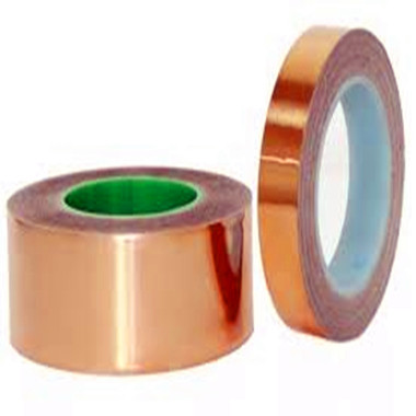 Double Sided 2 Inch Wide Adhesive Conductive Copper Foil Tape Strip 0.06mm