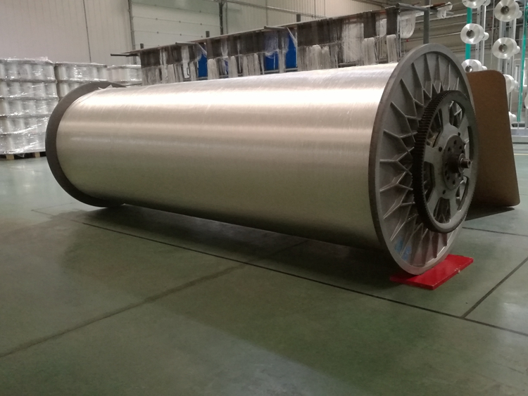 1000mm Warp Beam In Weaving Aluminum Stain For Toyota Water Jet Loom Machine