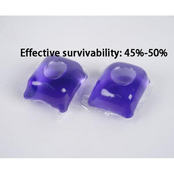 Household Water Soluble Laundry Washing Liquid Capsules Detergent Cleansing