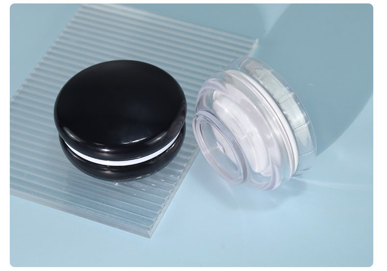 Eye Cream 10g/25g Volume Luxury Black White Face Cream Bottle Container 20g 15ml Perfume Bottles Cosmetic Jars