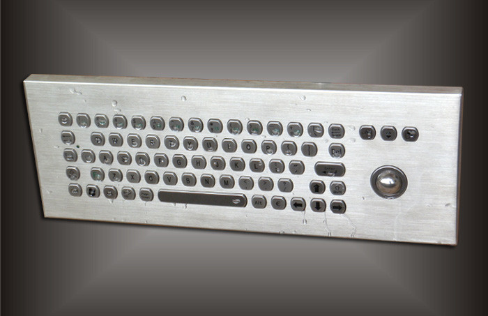 70 Keys Rugged Desktop Industrial Computer Keyboard Kiosk Metal