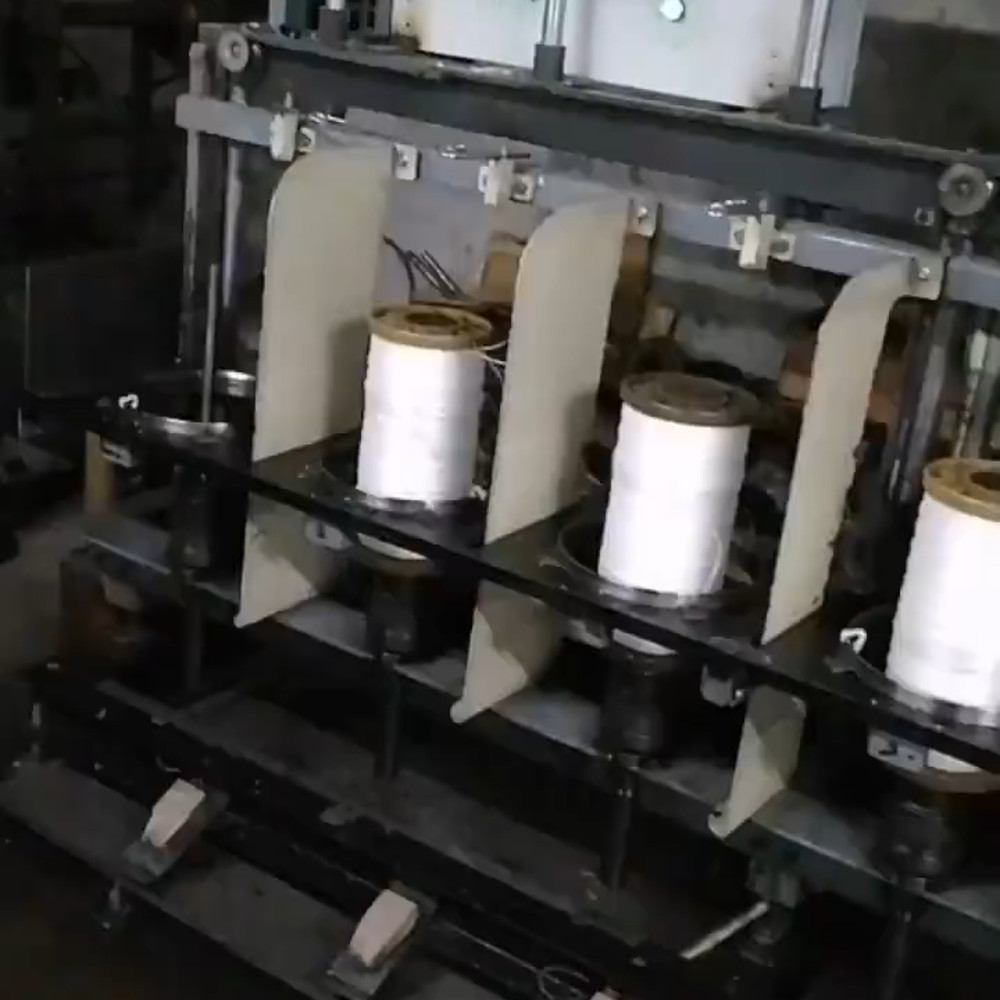 90% New Cotton Mop Yarn Twisting Machine PP PE Yarn Twister Machine 3000r/Min