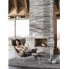 Buy cheap Imola Chair with ottoman by Henrik Pedersen made by wool fabric or leather, from wholesalers