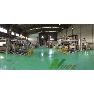 China Flooring MDF PB Board Low Pressure Laminate Machine / Melamine Laminating Machine on sale