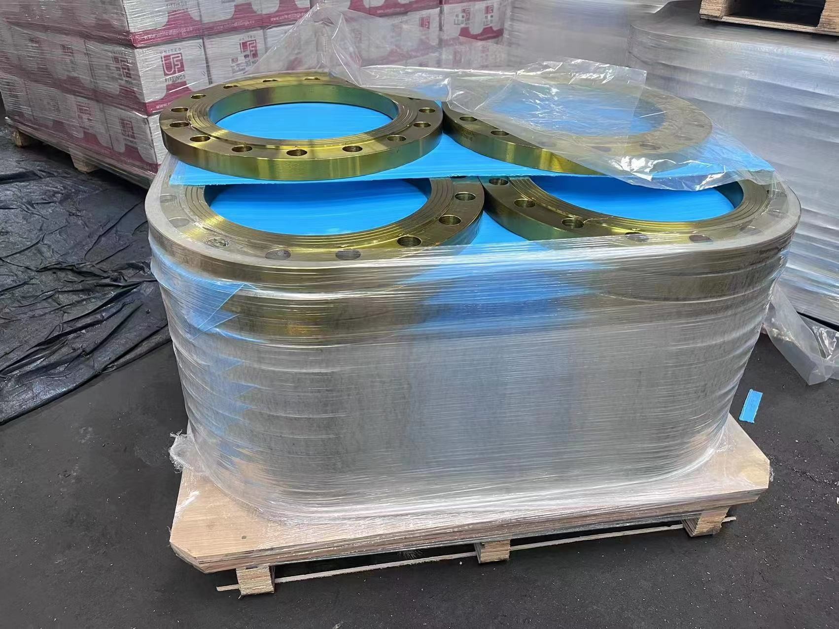 ASME 16.5 Threaded Stainless Steel Carbon Steel Flange Galvanized Surface