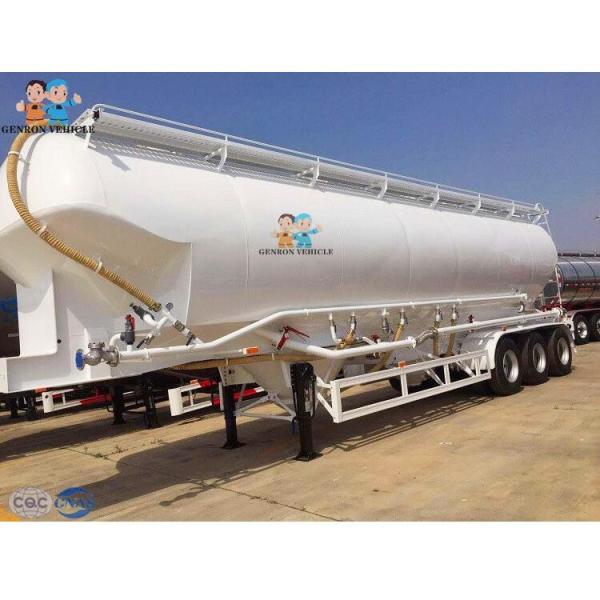 2 or 3 Axles, 12T/13T/16T, BPW/FUWA/GV brand Steel Dry Bulk Tanker Trailer For