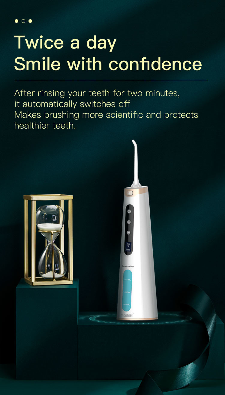 Portable Therapeutic Oral Irrigator with 300ml Water Tank High Pressure