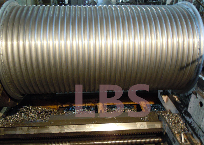 Heavy Duty 1000mm Length Wire Rope Drum Slow Speed With CCS