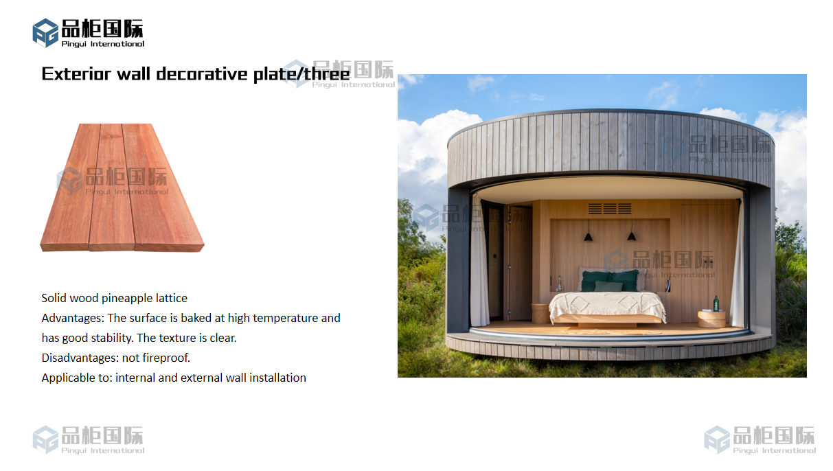 Chinese Design Style EU 20ft Wooden Houses Garden Prefabricated Houses Modern luxury prefab house Steel Structure
