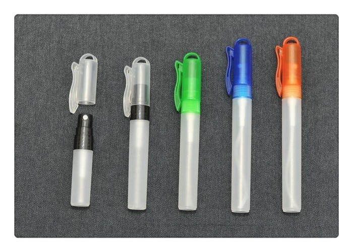Small Refillable Perfume Spray Nozzle , Matt Surface Travel Perfume Container