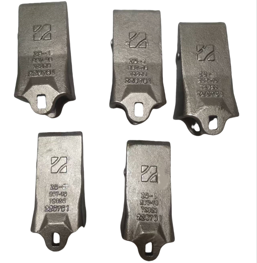 Alloy Steel Mini Excavator Accessories Construction Machinery Part Bucket Teeth for Excavator