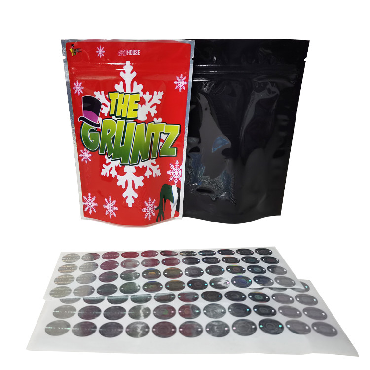 Zip Lock Weed Cookie Packaging Mylar Bags Honey Sachet Honey Edible Packaging Bag