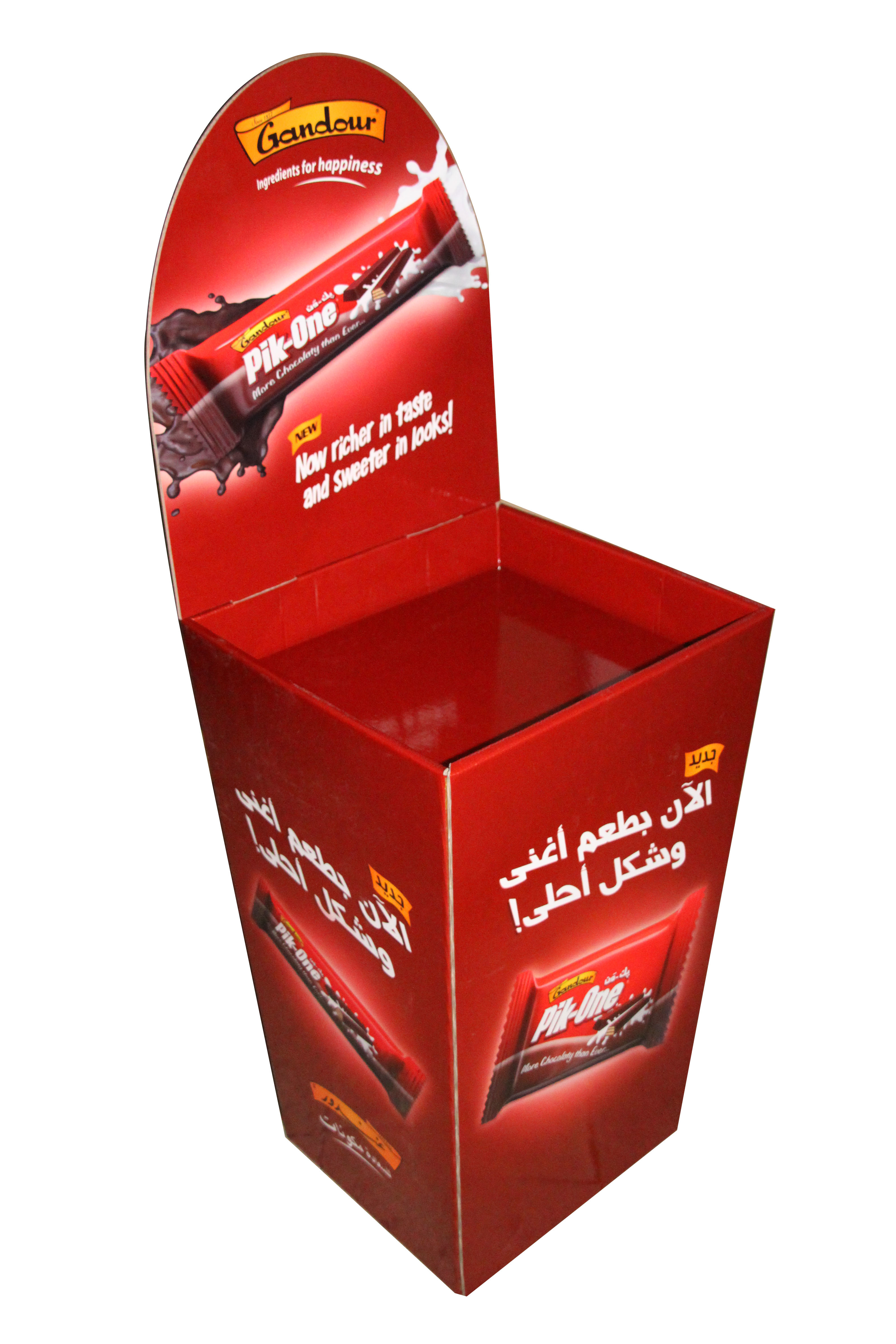 Recyclable Toys Cardboard Display Bins Pre Assemble Packing For Supermarket
