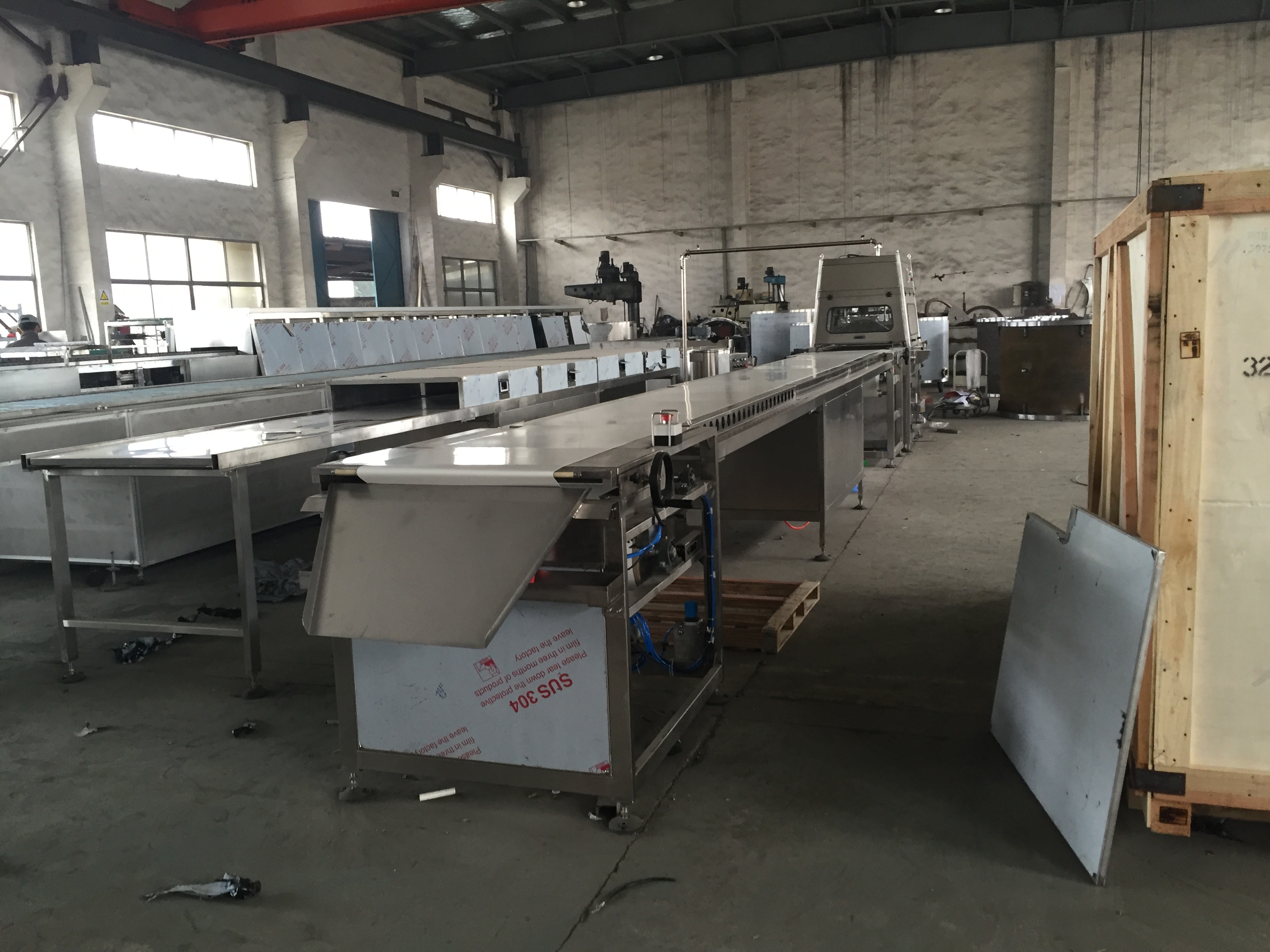 Automatic Model-1000 100~2000kgs Per Hour Chocolate Coating Machine