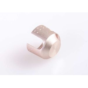High Precision CNC Machine Parts Pink Aluminum Anodized Cell Phone Components