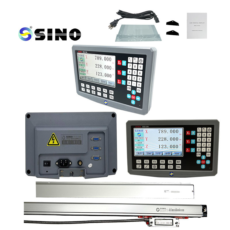 SINO 3 Axis DRO Digital Readout TTL Input Signal For Milling Machine Lathe