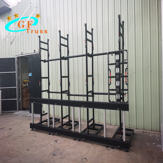 Customized Wall Ground Stand Support LED Screen Truss With Lock
