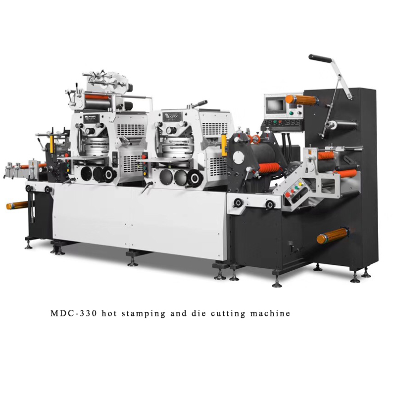 Flatbed Hot Stamping Sticker Label Die Cutting Machine 20KW Power
