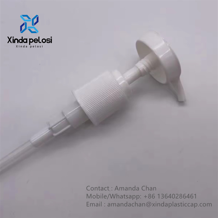 Factory Hand Cream Pump Dispenser Recyclable Plastic Lotion Cream Crimp Pump