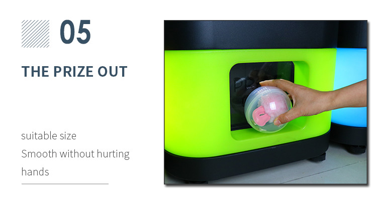 Factory Wholesale Top Quality Coin Operated Magic Box Egg Vending Machine Capsule Toy Vending Machine Gacha Vending Mach
