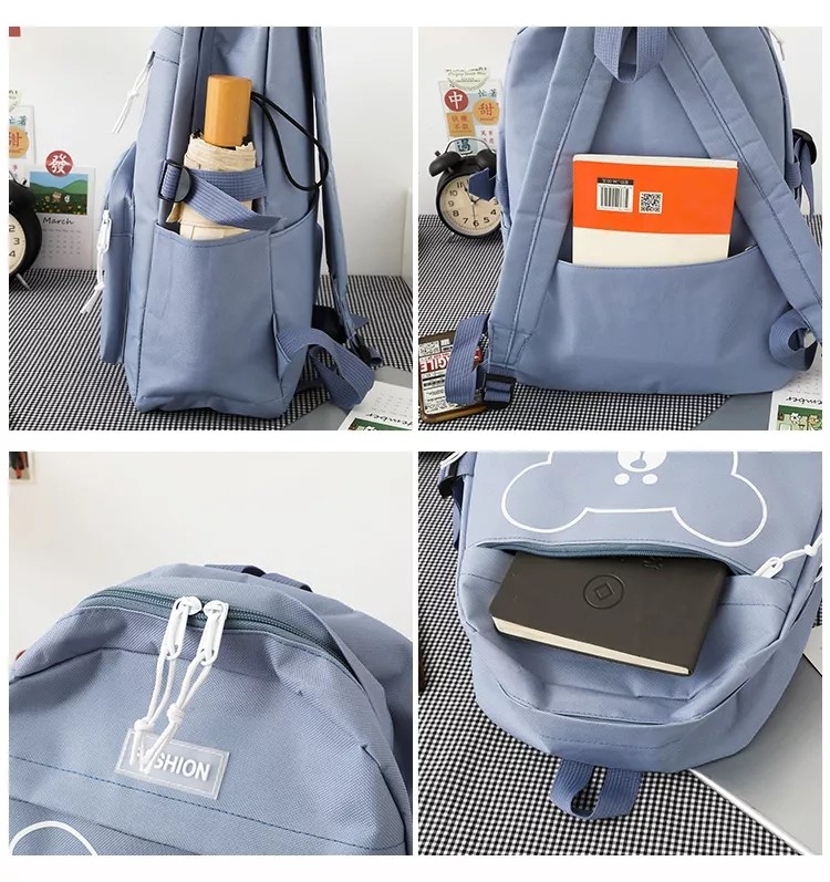 Travel Backpack Girls Laptop School Bag Sets Backpacks Carton Colourful 2022 China