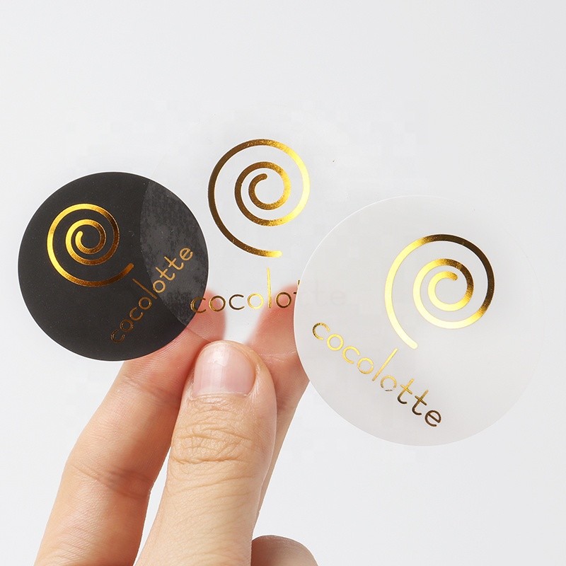 44 X 90mm Transparent Print Clear Vinyl Stickers Laser Printer For Cosmetics