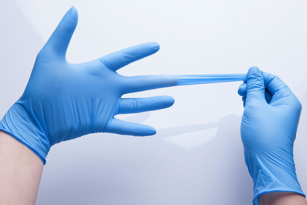Blue Disposable Nitrile Powder Free Gloves 3mil Soft Nitrile Examination Gloves