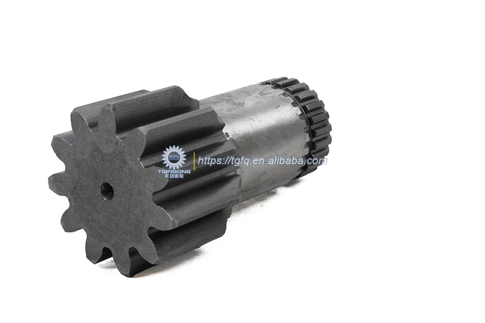 E 306E E 306 Excavator Spare Part Shaft Pinion Shaft 11/24T 386-6644 Swing Spare Parts