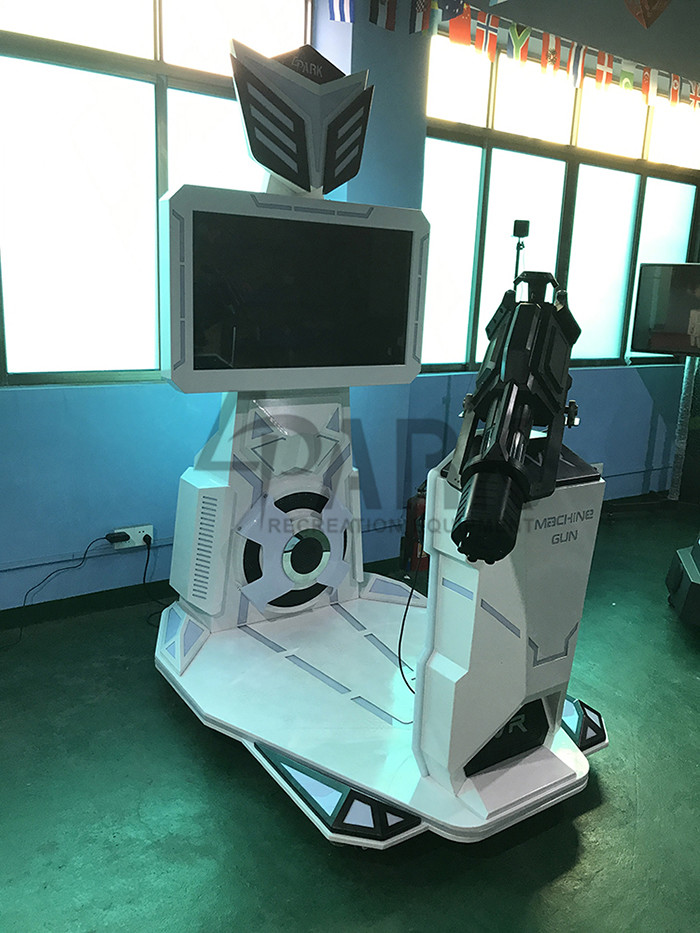 VR Gatling Interactive Shooting Simulator , Fighting Game Machine virtual reality