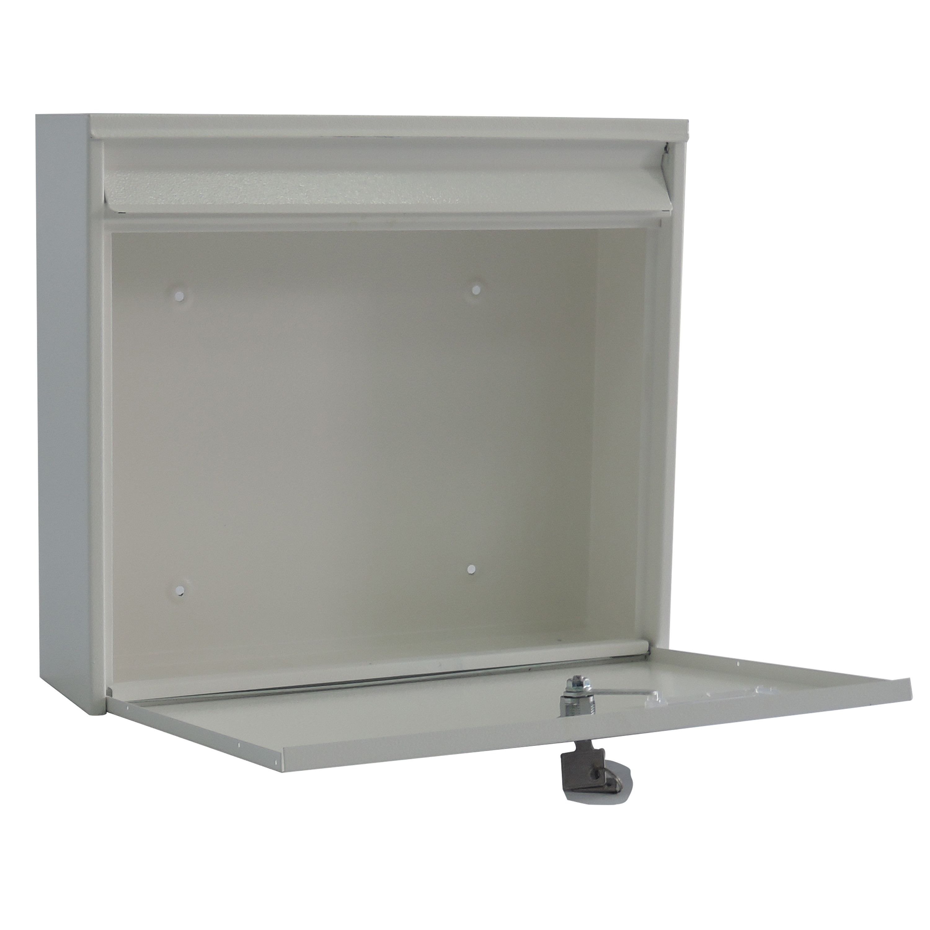 Garden Residential Steel Mailbox Wall Mounted Waterproof Letterbox