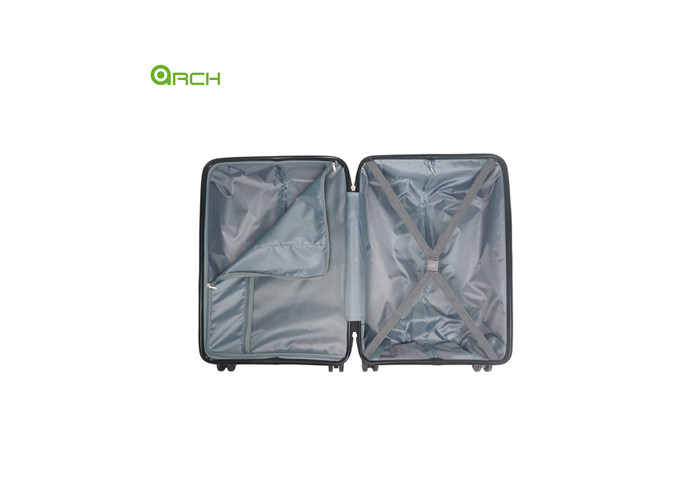 Manufacturer PP Trolley Travel Luggage with Detachable Spinner Wheels