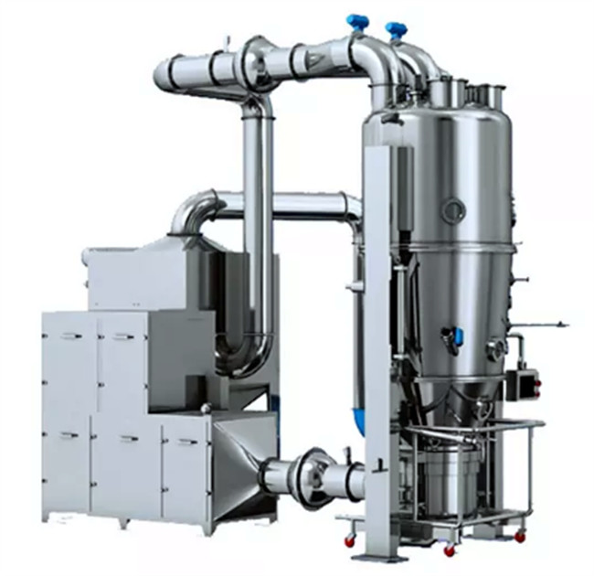 10KGS/H-500KGS/H Capacity Fluid Bed Dryer Efficiency Gas Heating Industrial Drying Machinery